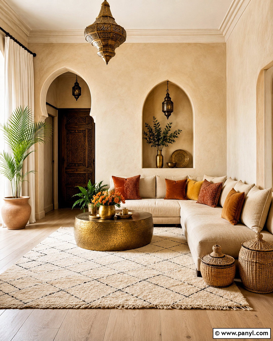 Moroccan Tadelakt Plaster Background - 20 moroccan background ideas