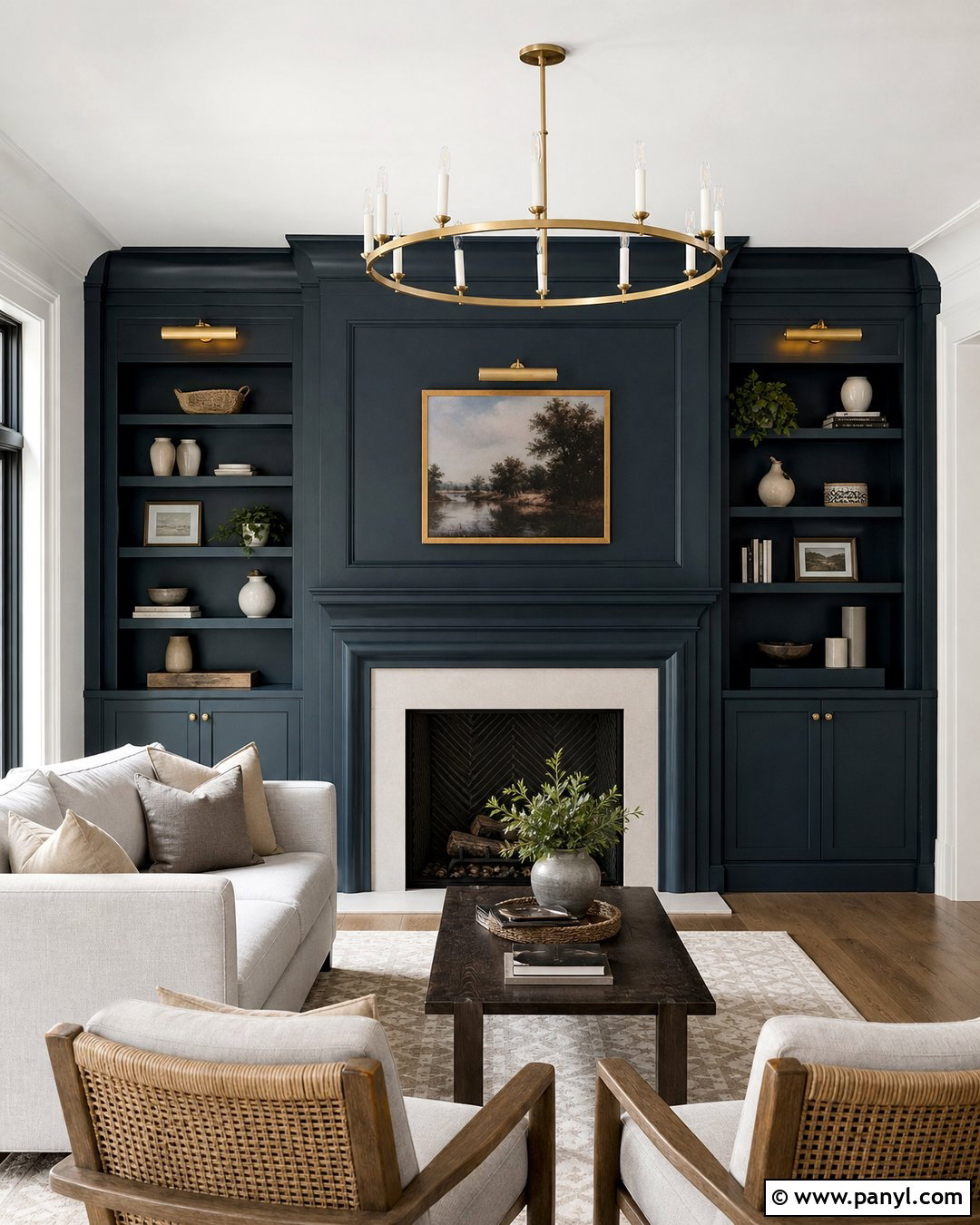 Moscow Midnight Fireplace Wall - 35 moscow midnight sherwin williams ideas
