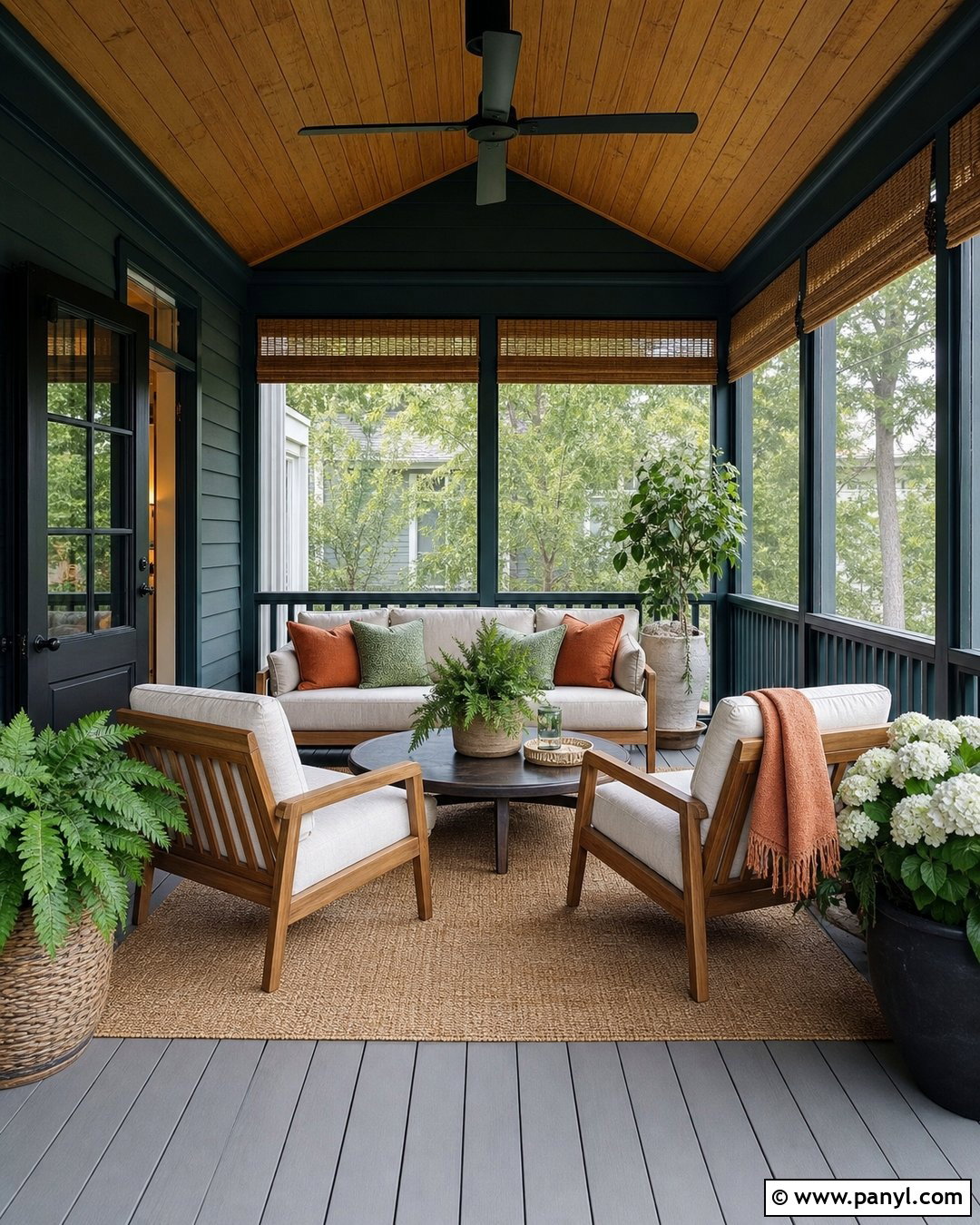 Moscow Midnight Screened Porch - 35 moscow midnight sherwin williams ideas