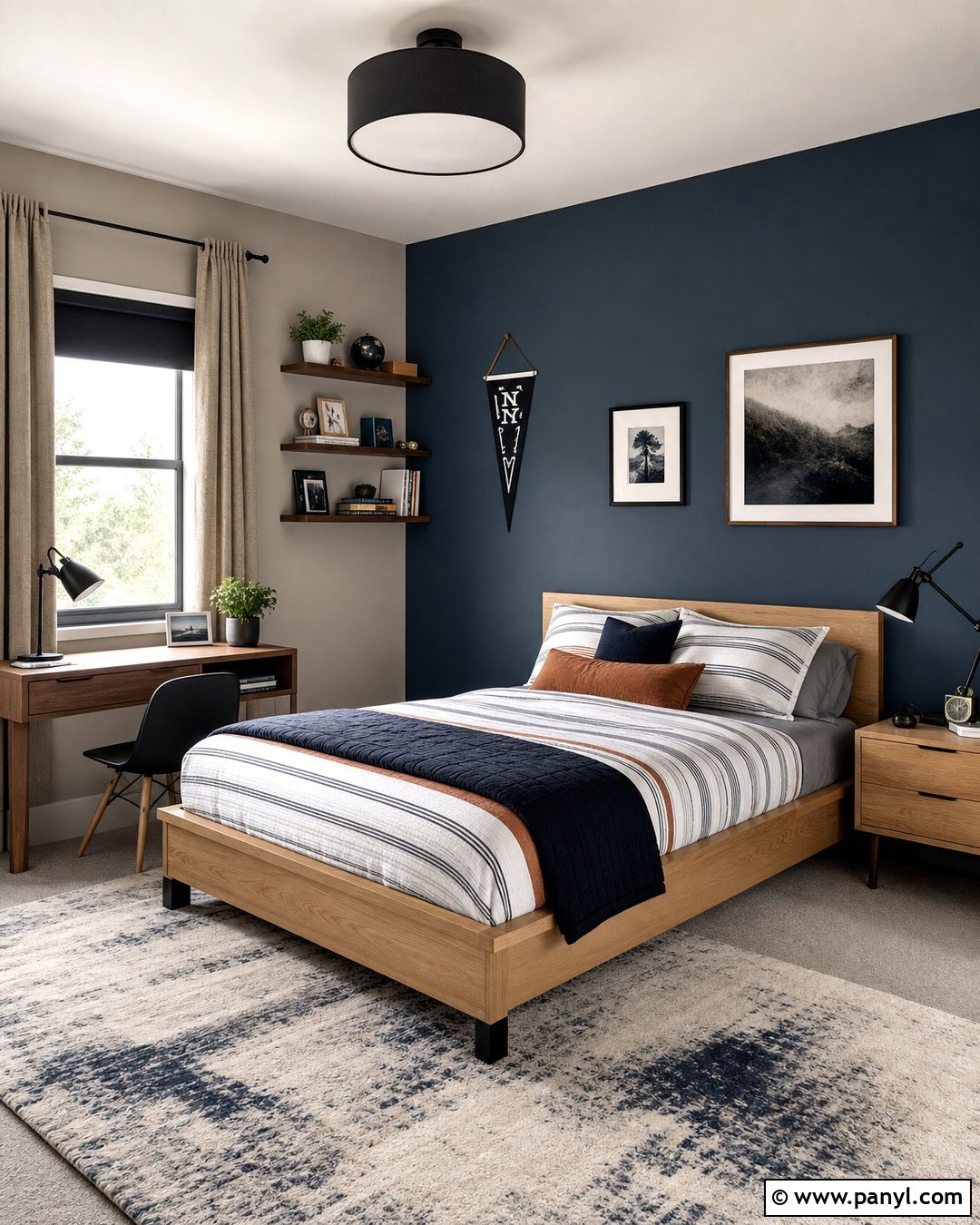 Moscow Midnight Teen Bedroom - 35 moscow midnight sherwin williams ideas