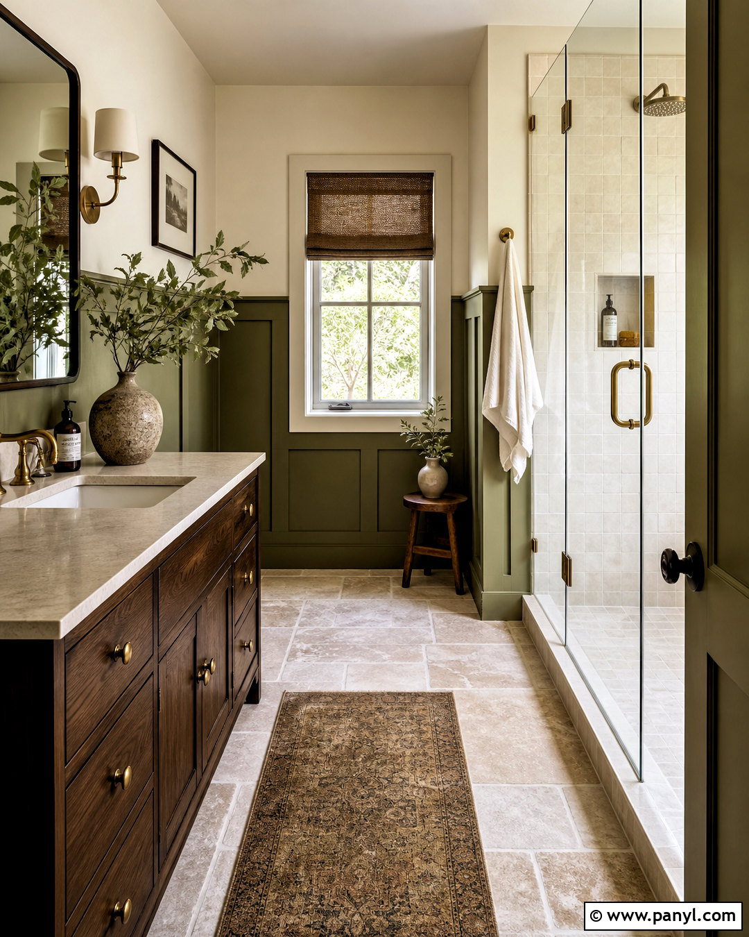 Moss Green Bathroom - 20 green bathroom paint colors