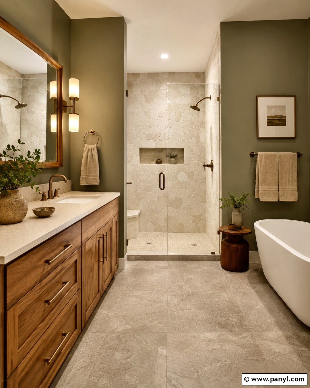 20 Best Green for Bathroom Walls for a Spa-Like Retreat