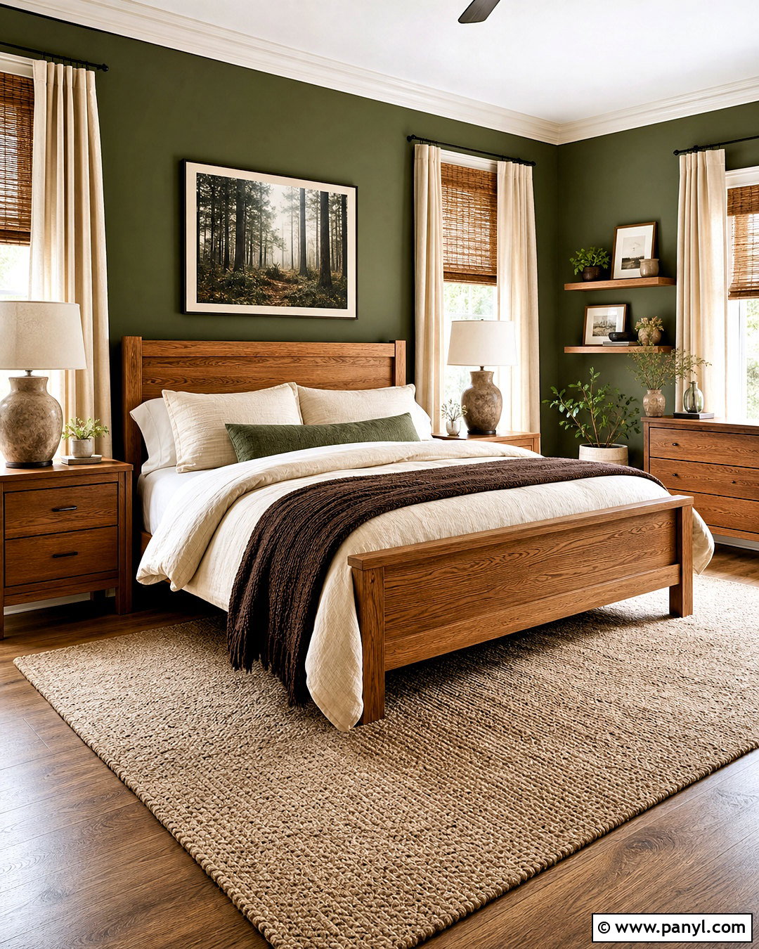 Moss Green Bedroom - 20 green bedroom paint colors