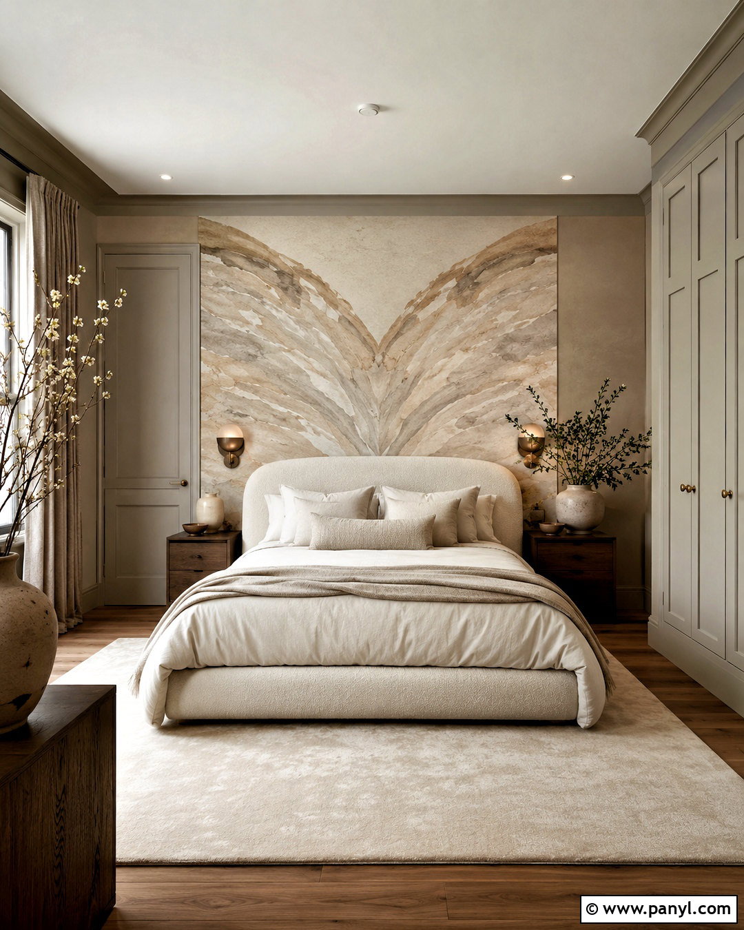 Moth Wing Bedroom With Color Drenching - 40 moth wing sherwin williams ideas