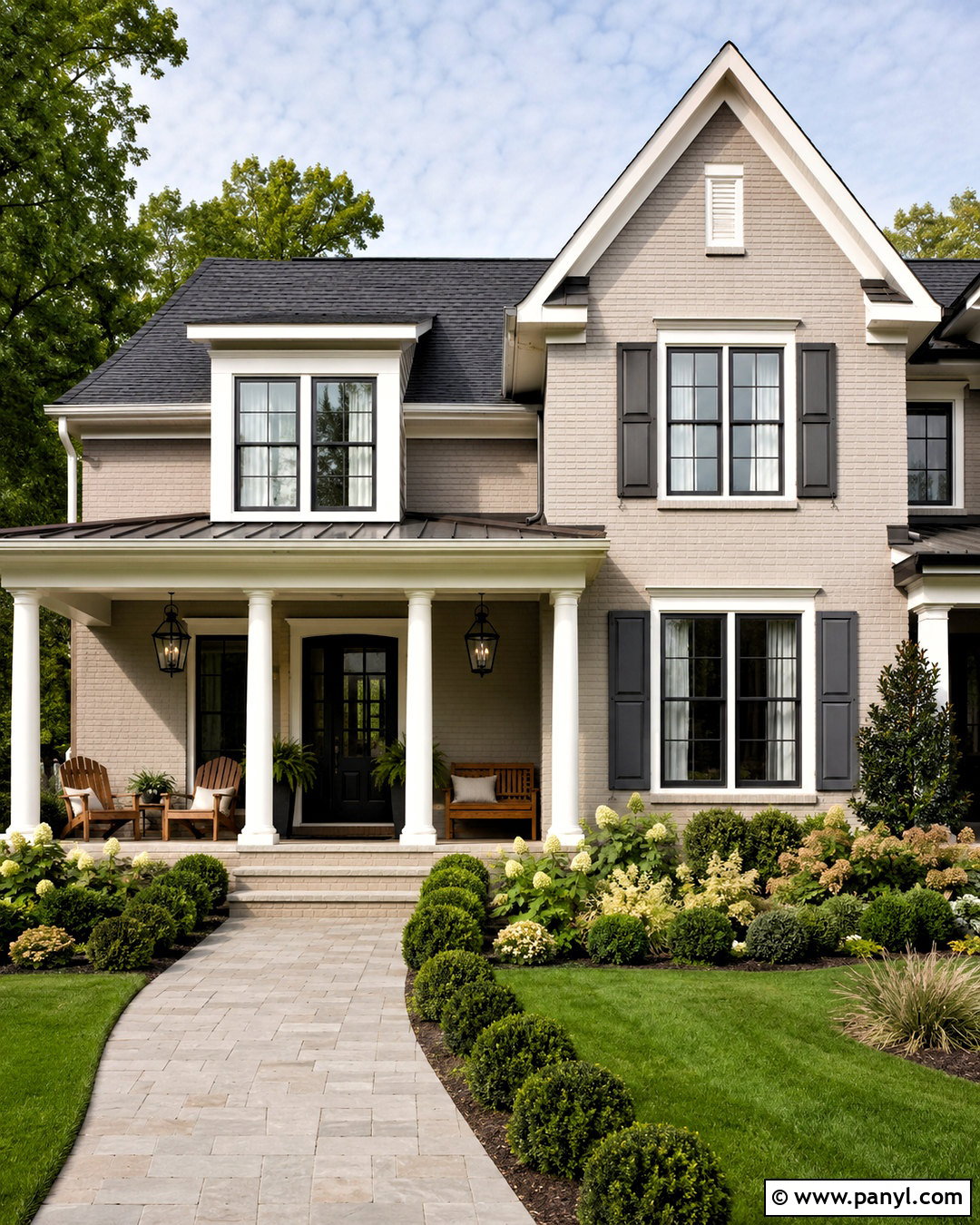 Moth Wing Brick House Exterior - 40 moth wing sherwin williams ideas