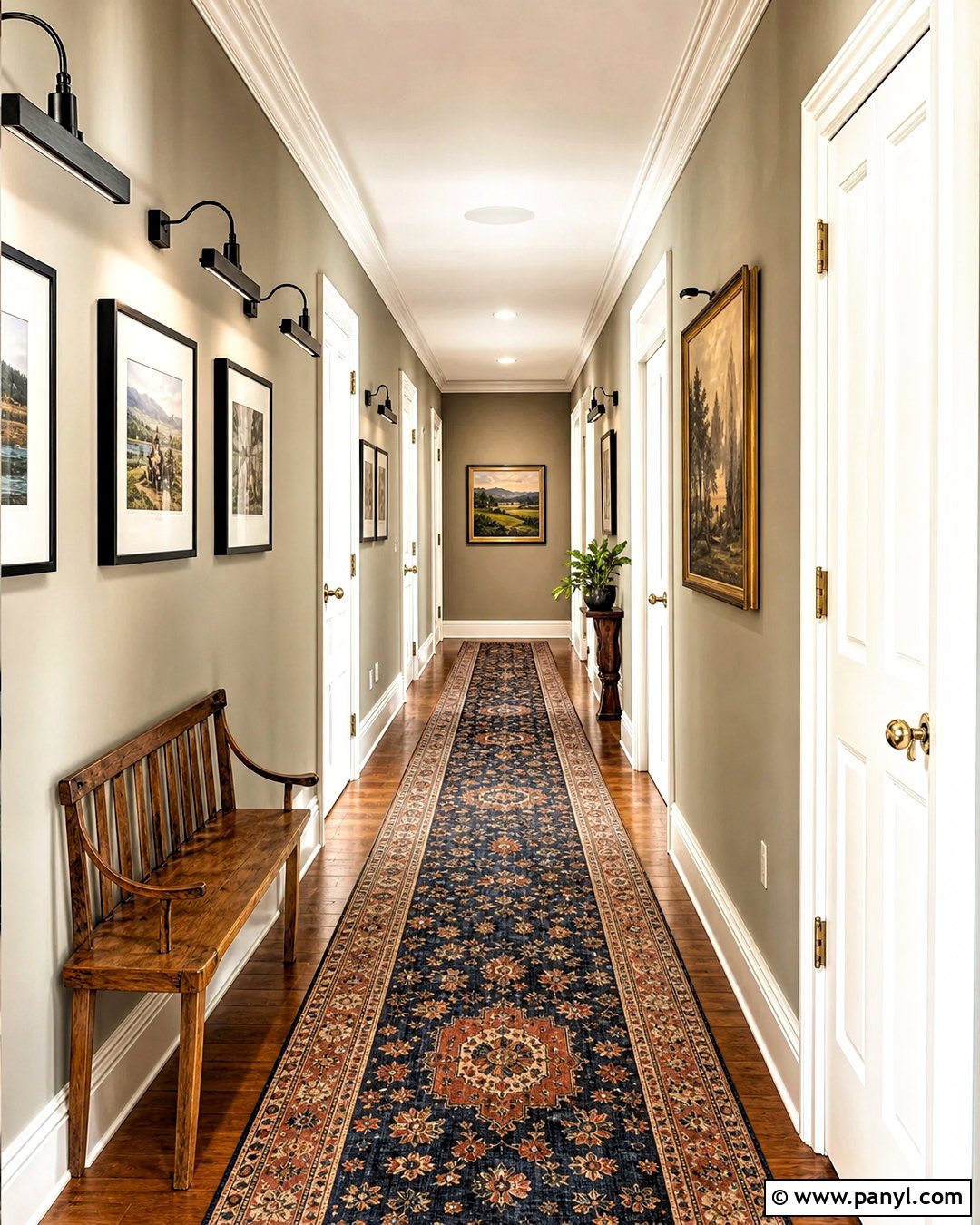Moth Wing Hallway - 20 sw moth wing ideas