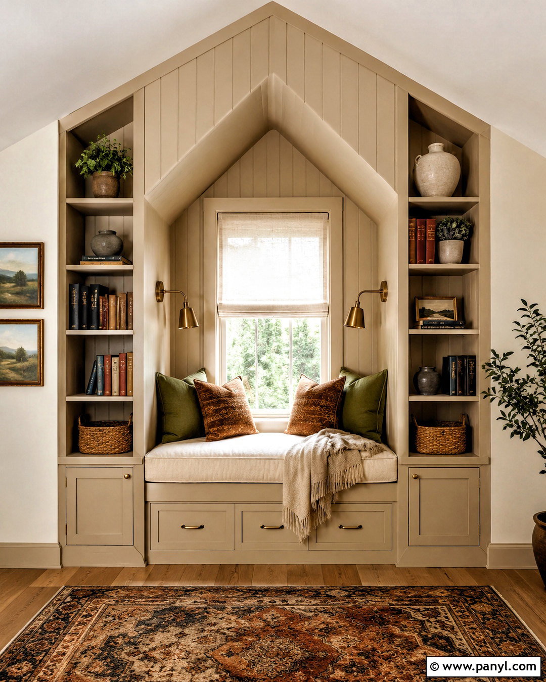 Moth Wing Reading Nook - 40 moth wing sherwin williams ideas