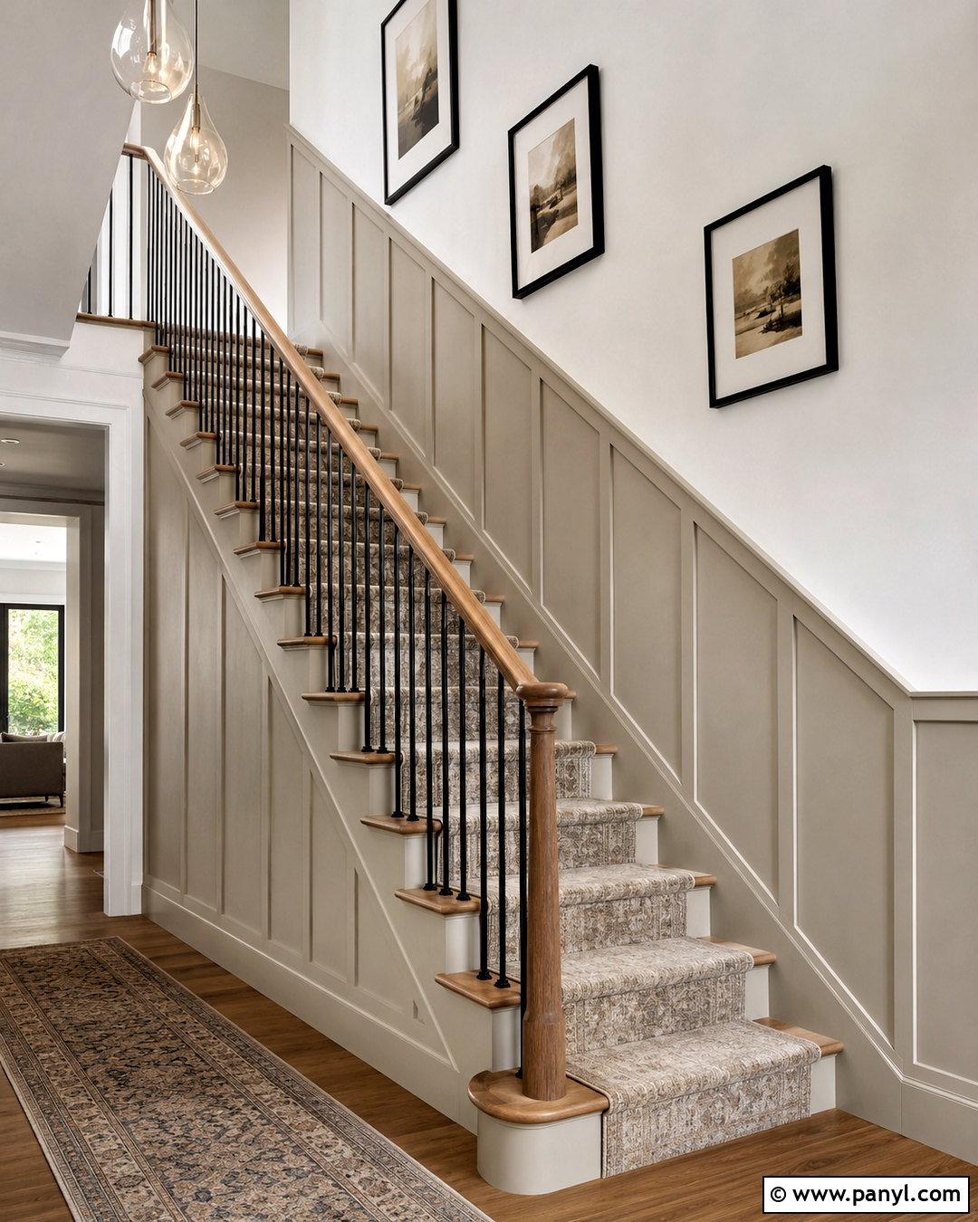 Moth Wing Staircase Paneling - 40 moth wing sherwin williams ideas