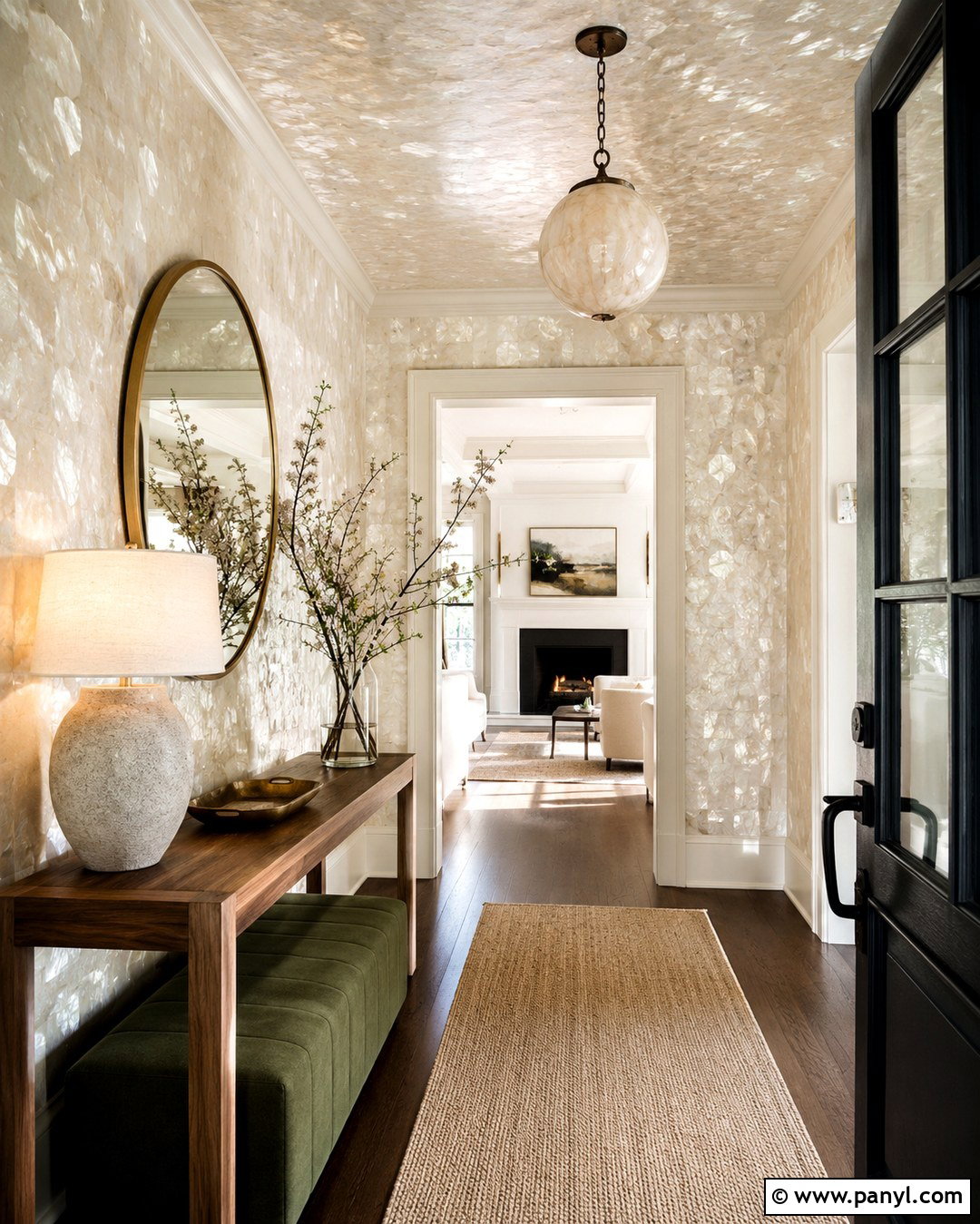 Mother Of Pearl Entryway - 20 Mother Of Pearl Wall Paint Ideas