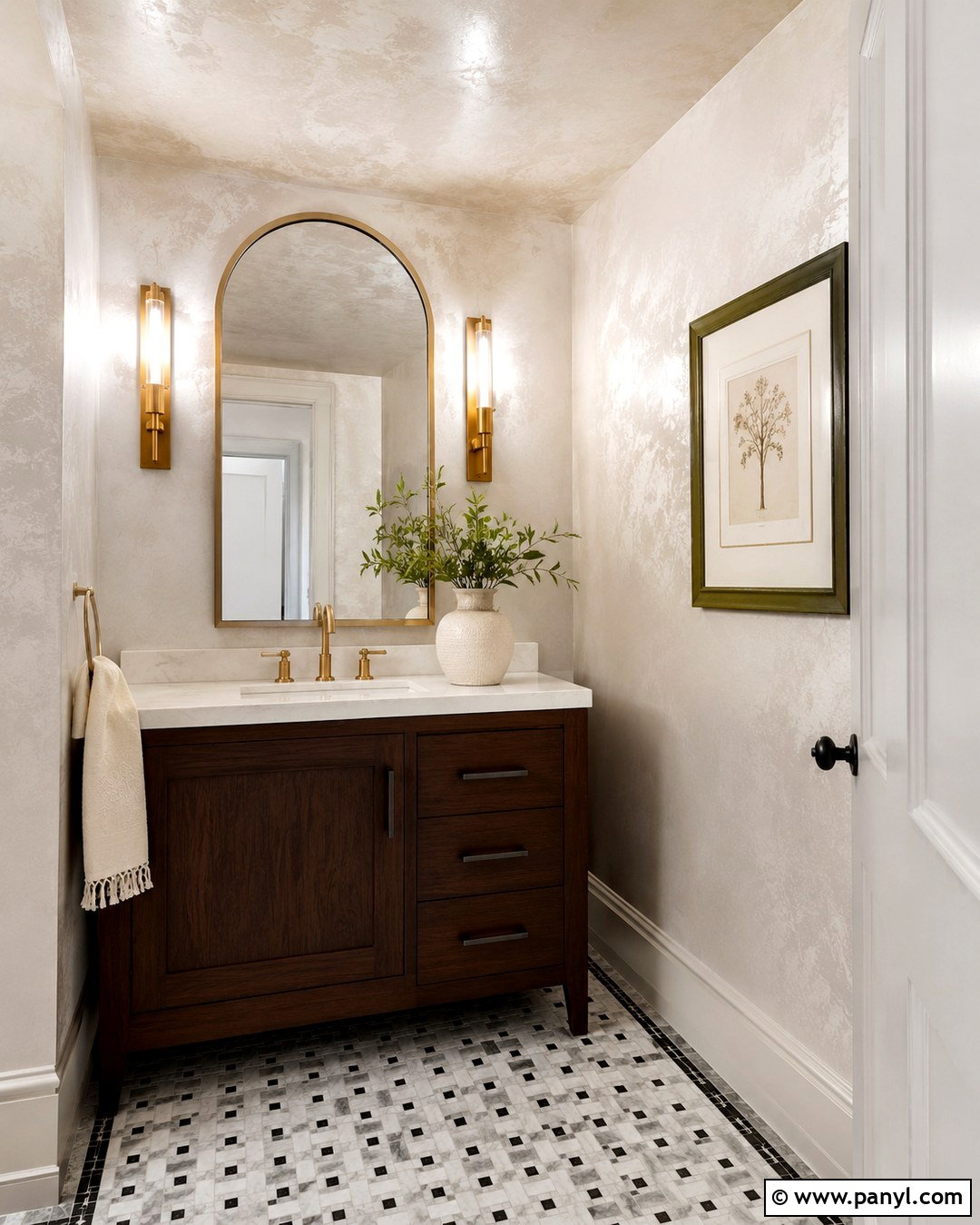 Mother Of Pearl Powder Room - 20 Mother Of Pearl Wall Paint Ideas