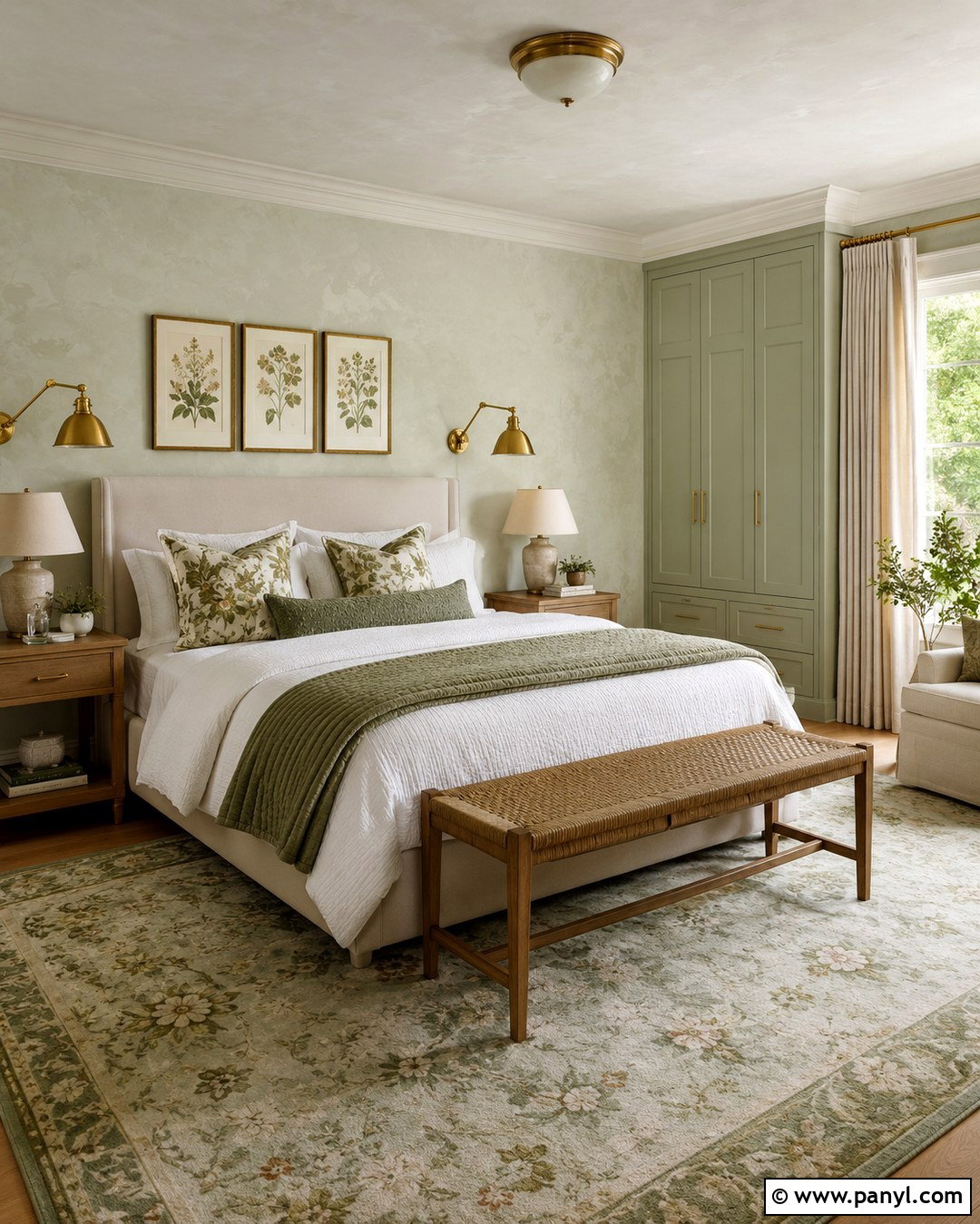 Mother Of Pearl With Sage Green - 20 Mother Of Pearl Wall Paint Ideas