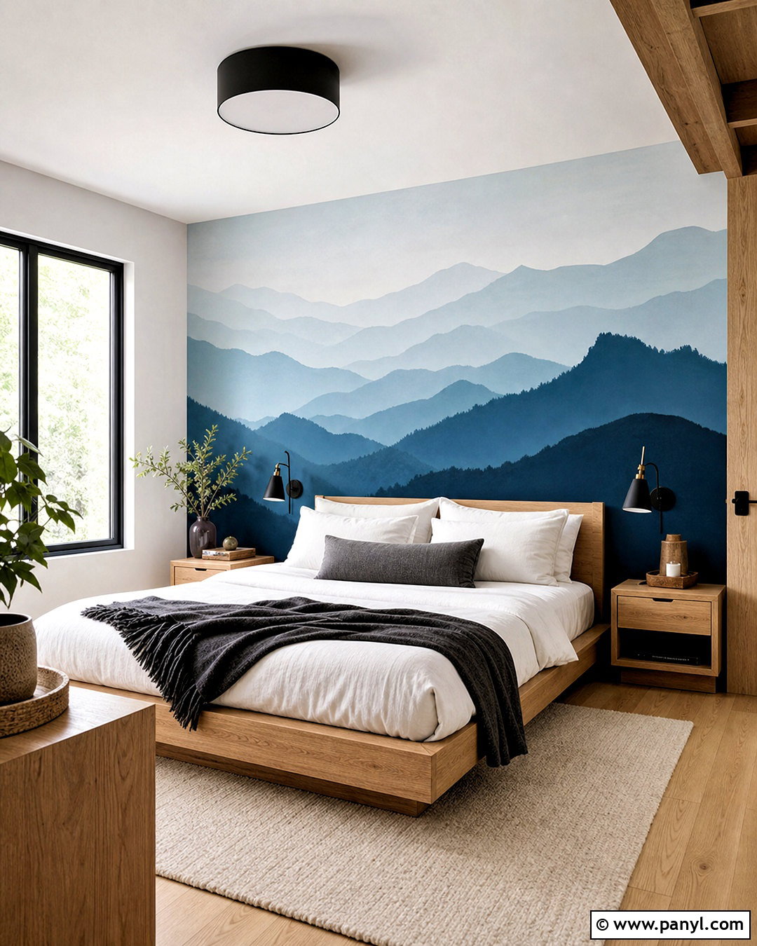 Mountain Bedroom Wall Paint Pattern - 20 wall paint patterns bedroom ideas