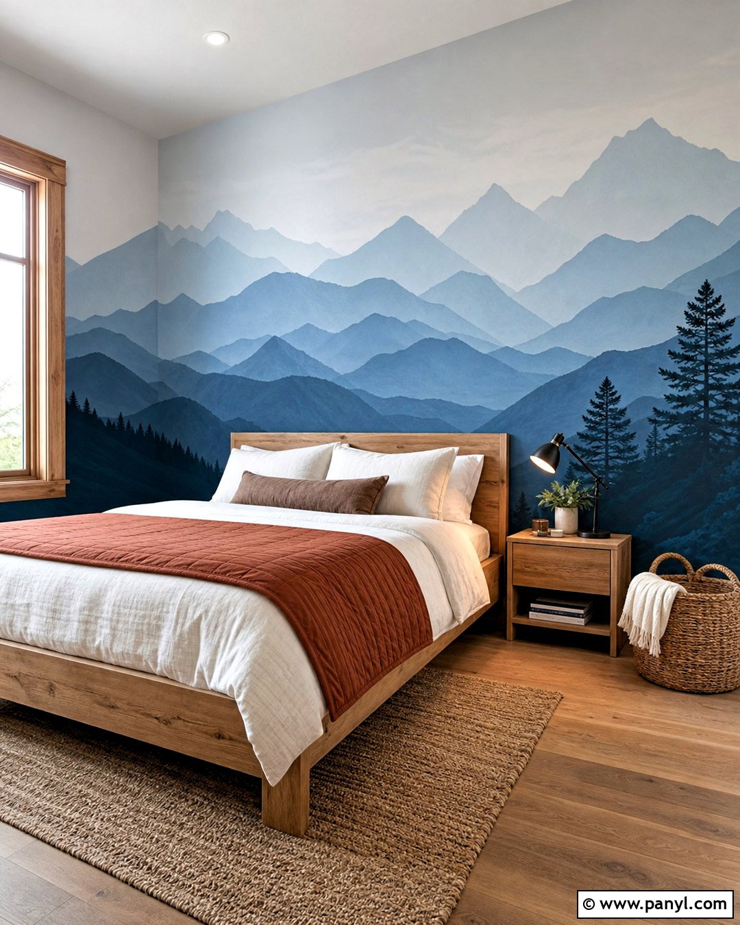 Mountain Mural Wall Painting - 20 unique wall painting ideas