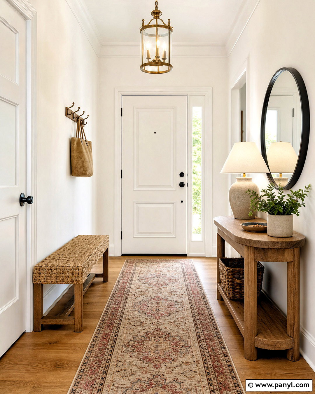 Mountain Peak White OC-121 Entryway - 20 benjamin moore warm white ideas