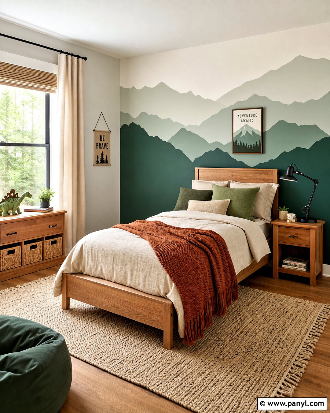 Mountain Wall Paint Pattern - 20 wall paint patterns