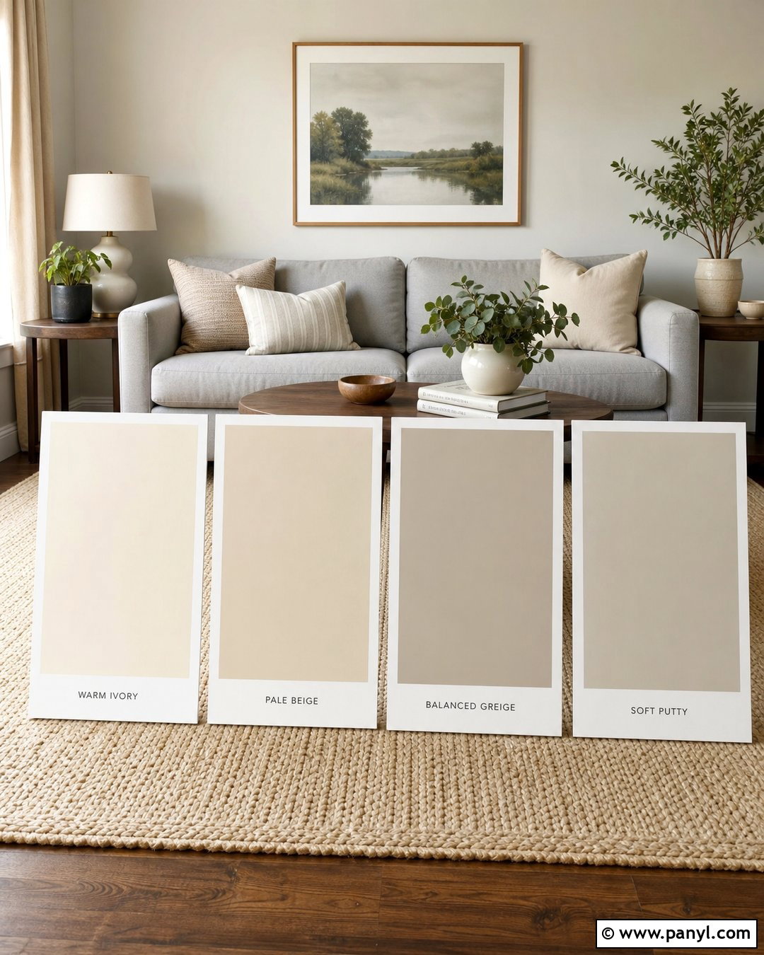 Movable Paint Samples On Poster Board - 25 Paint Samples On Wall Ideas