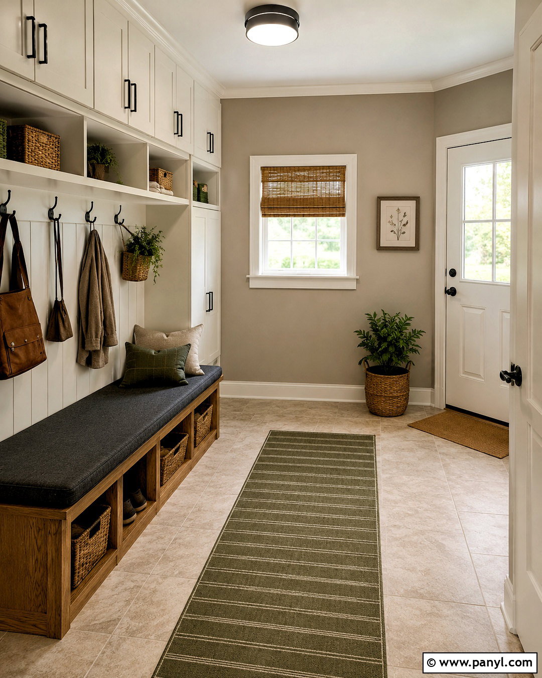 Mudroom Greige Walls - 40 greige walls