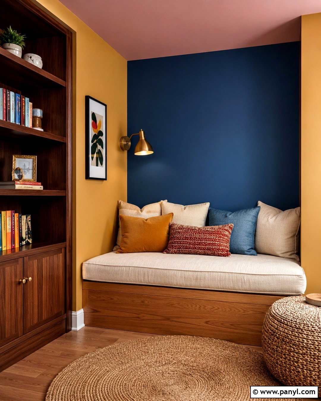 Multi Color Reading Nook Walls - 20 Multi Color Room Walls