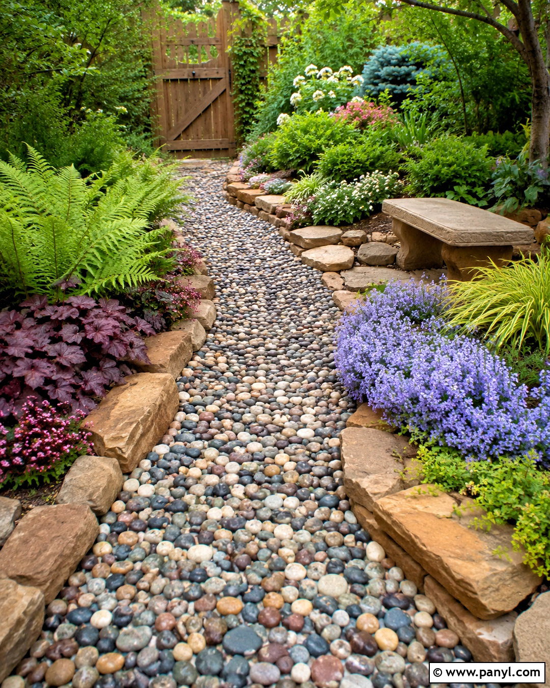 Multicolor River Pebbles Texture - 20 pebbles texture seamless ideas
