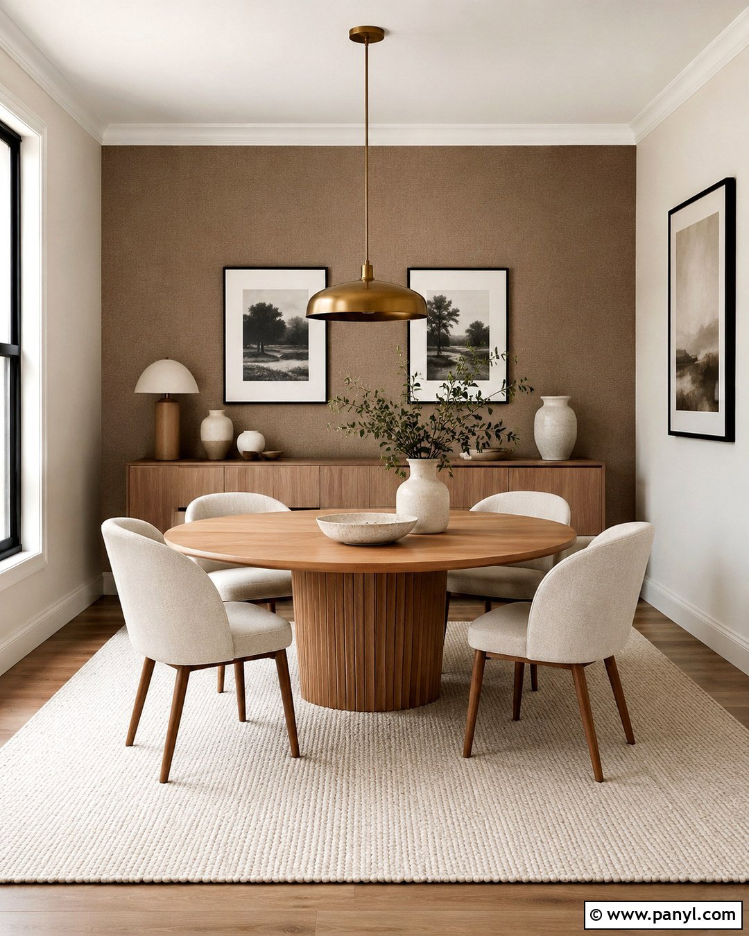 Mushroom Accent Wall - 20 Neutral Accent Wall Color Ideas