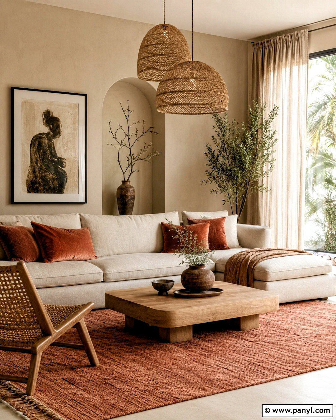 Mushroom And Muted Rust Boho Color Palette - 20 boho colour palette ideas
