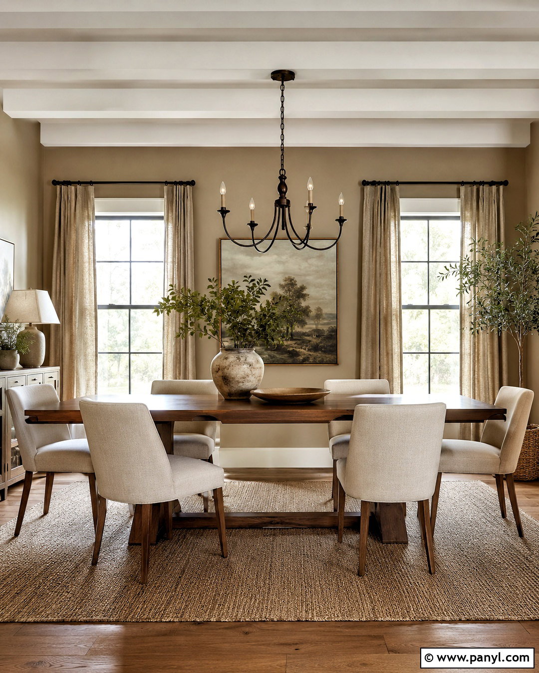 Mushroom And Walnut Modern Farmhouse Color Scheme - 20 modern farmhouse color scheme ideas