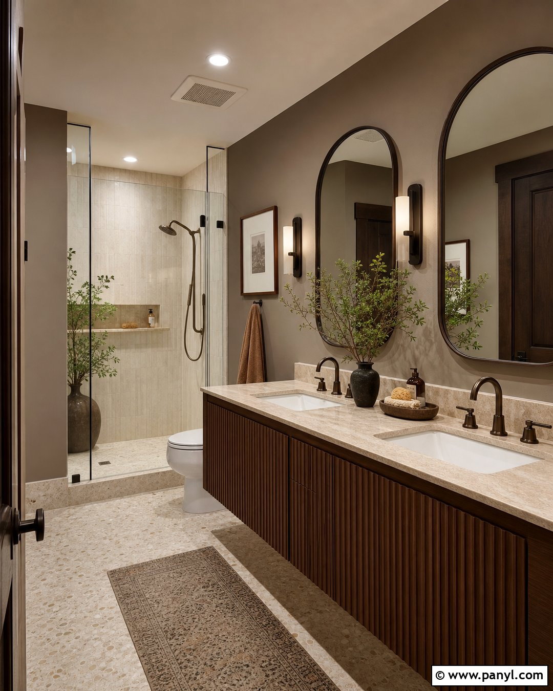 Mushroom Bathroom Walls - 20 Best Colors For Bathroom Walls
