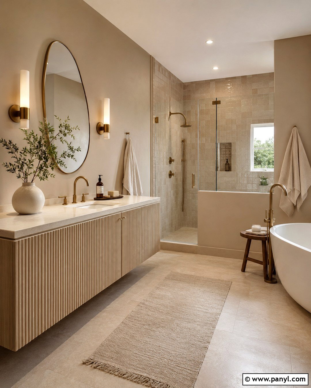 Mushroom Beige Bathroom - 20 Beige Bathroom Colors