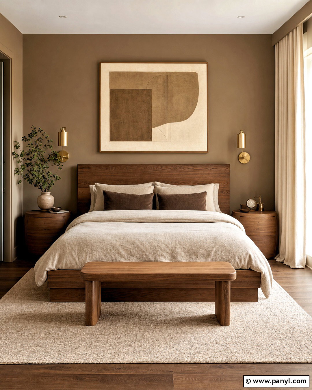 Mushroom Beige Bedroom Paint Color - 20 cozy bedroom paint colors