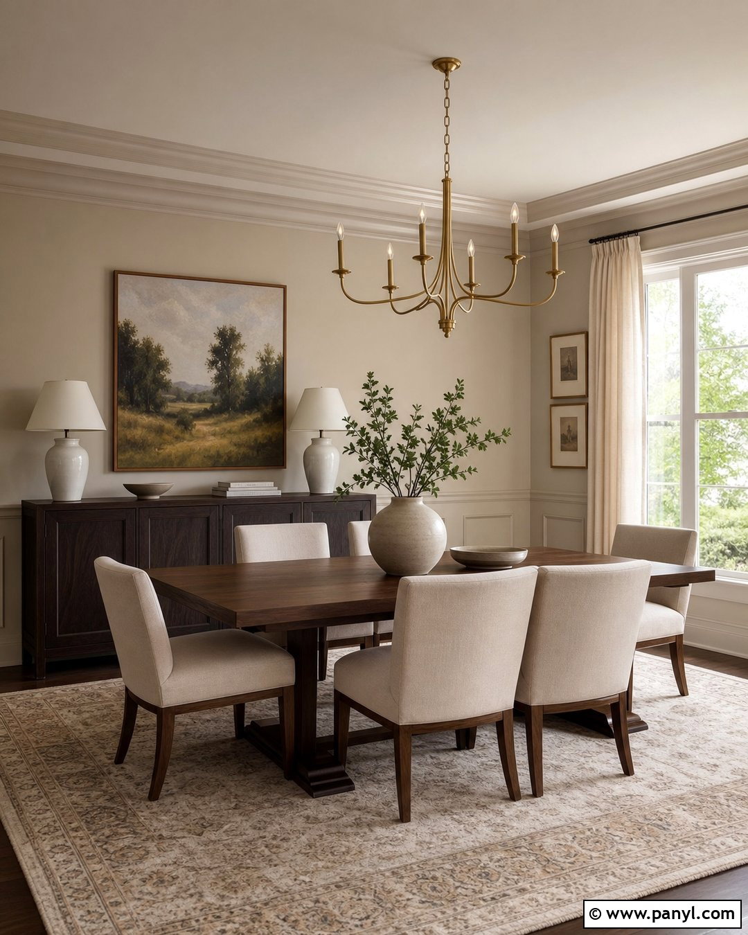 Mushroom Beige Dining Room Wall Color - 25 Elegant Wall Colors