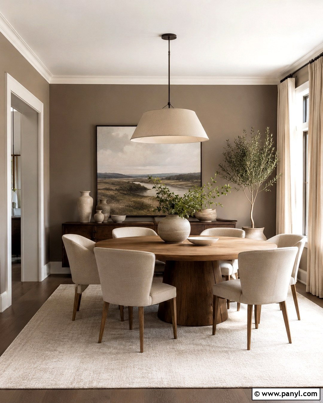 Mushroom Beige Wall Color - 20 Relaxing Wall Colors