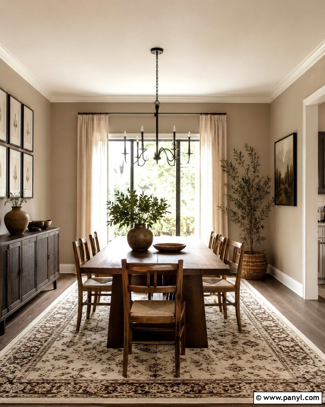 Mushroom Beige Wall Color - 20 Evergreen Wall Color Ideas