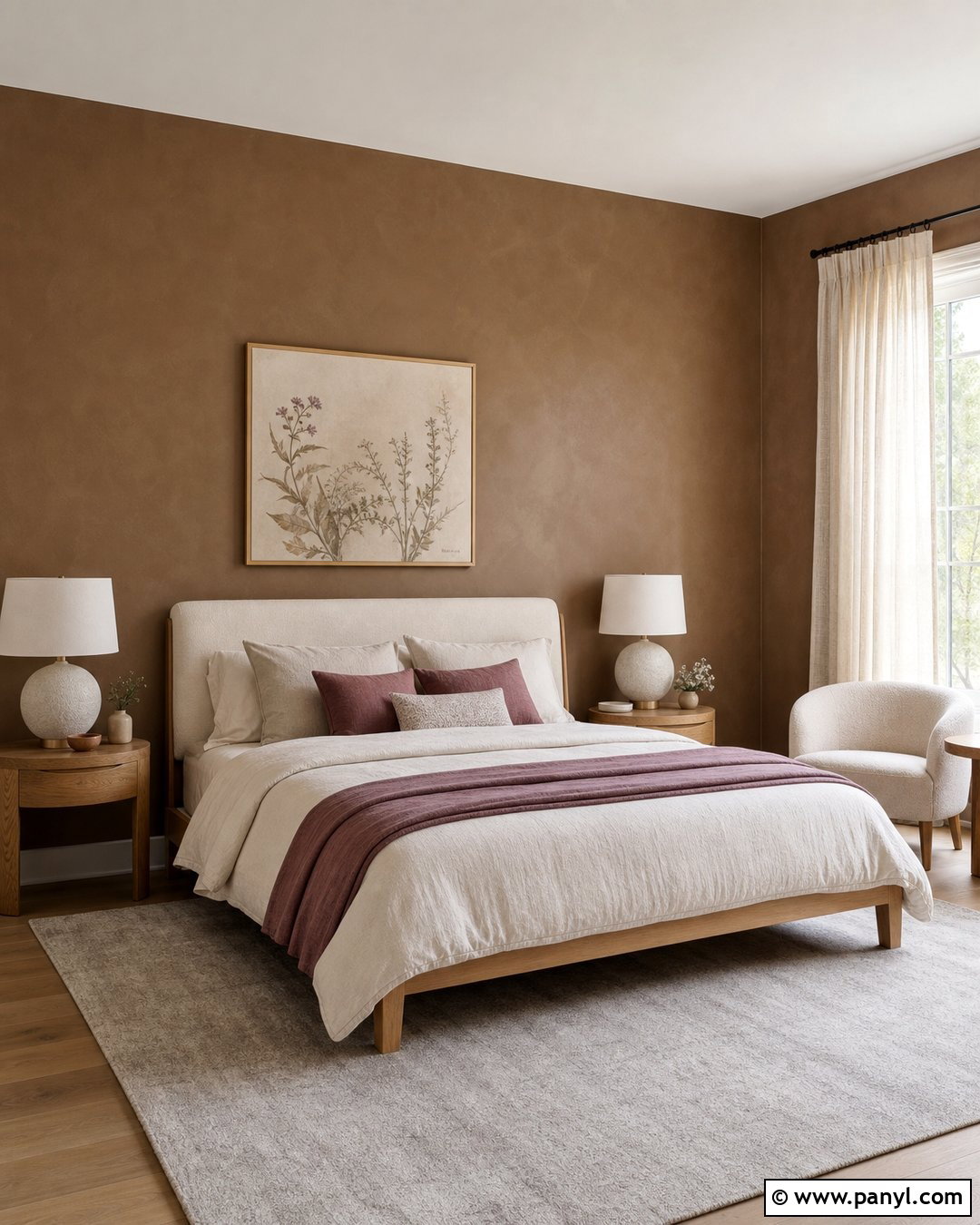 Mushroom Brown Bedroom Walls - 35 Brown Wall Color Ideas