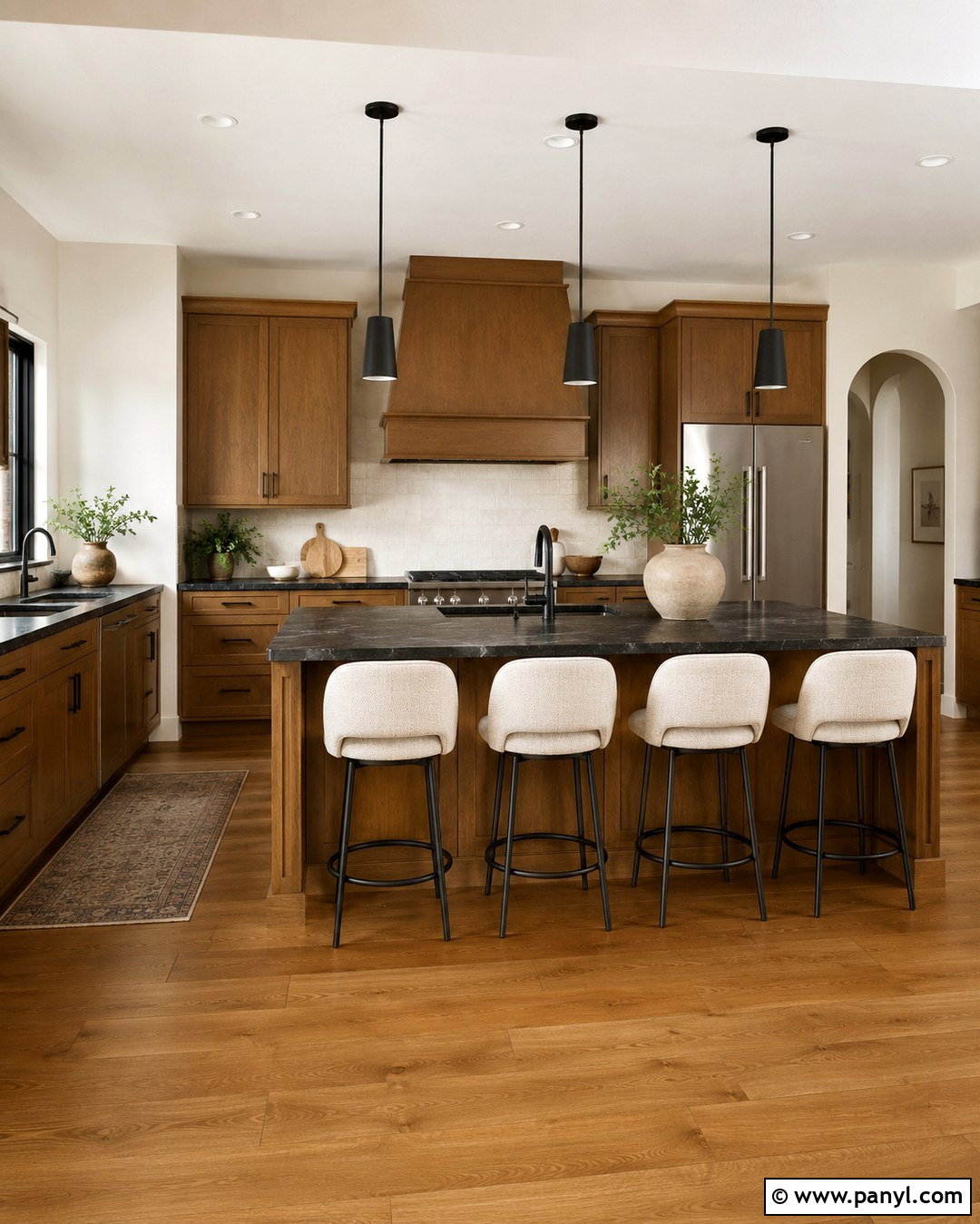 Mushroom Brown Walls With Brown Cabinets - 20 Brown Kitchen Ideas Paint Wall Colors