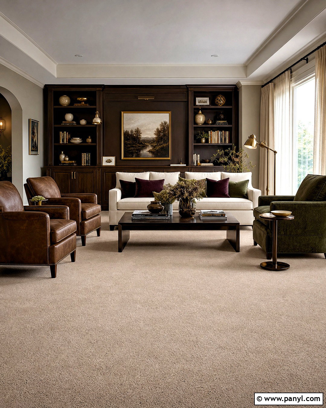 Mushroom Carpet - 20 carpet color ideas