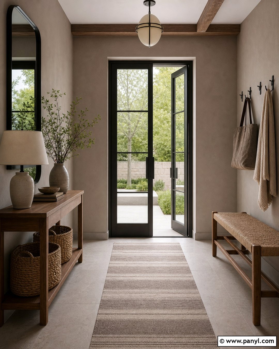 Mushroom Concrete Entryway - 20 Paint Color That Looks Like Concrete Ideas