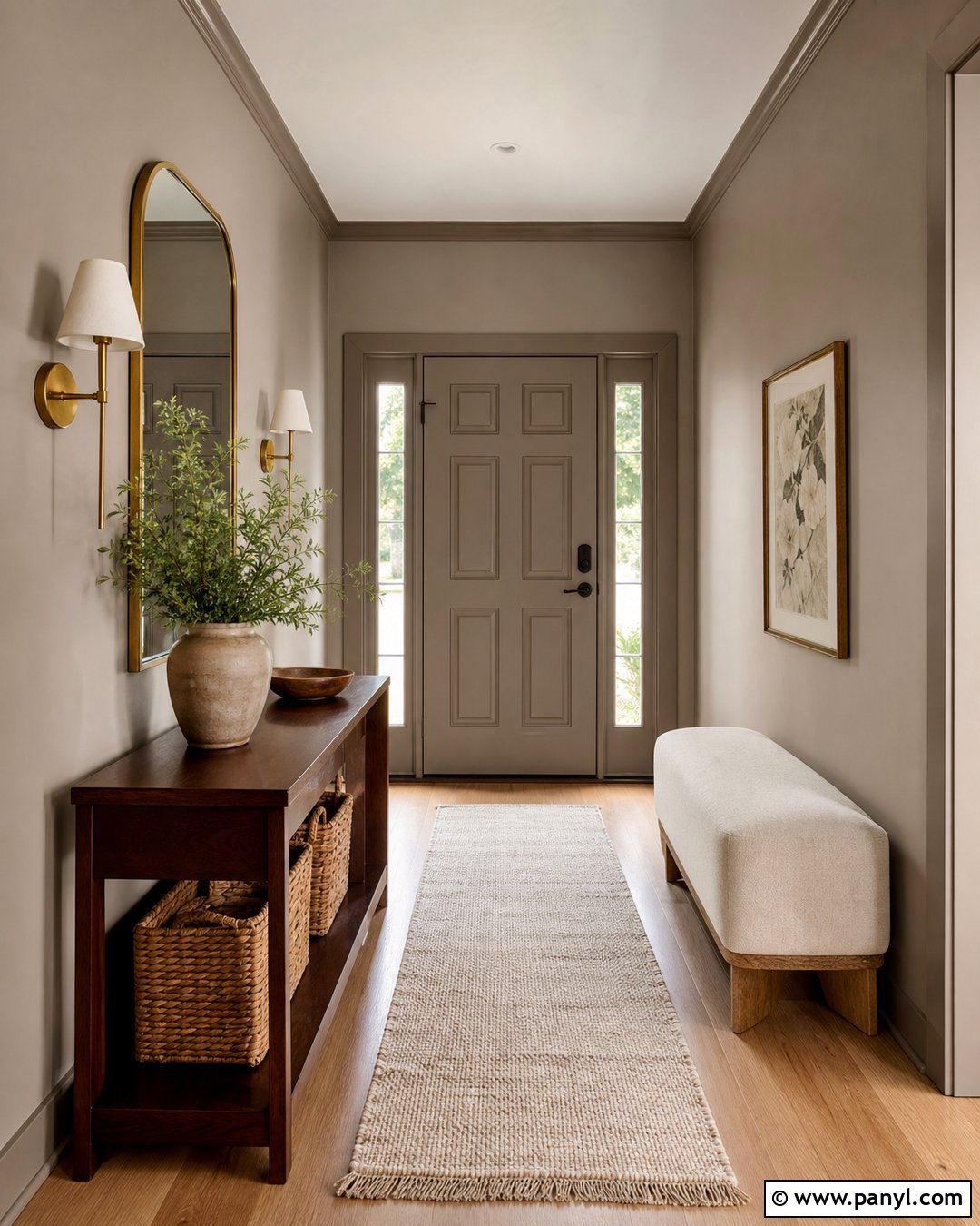 Mushroom Entryway Walls - 20 Mushroom Colour Walls