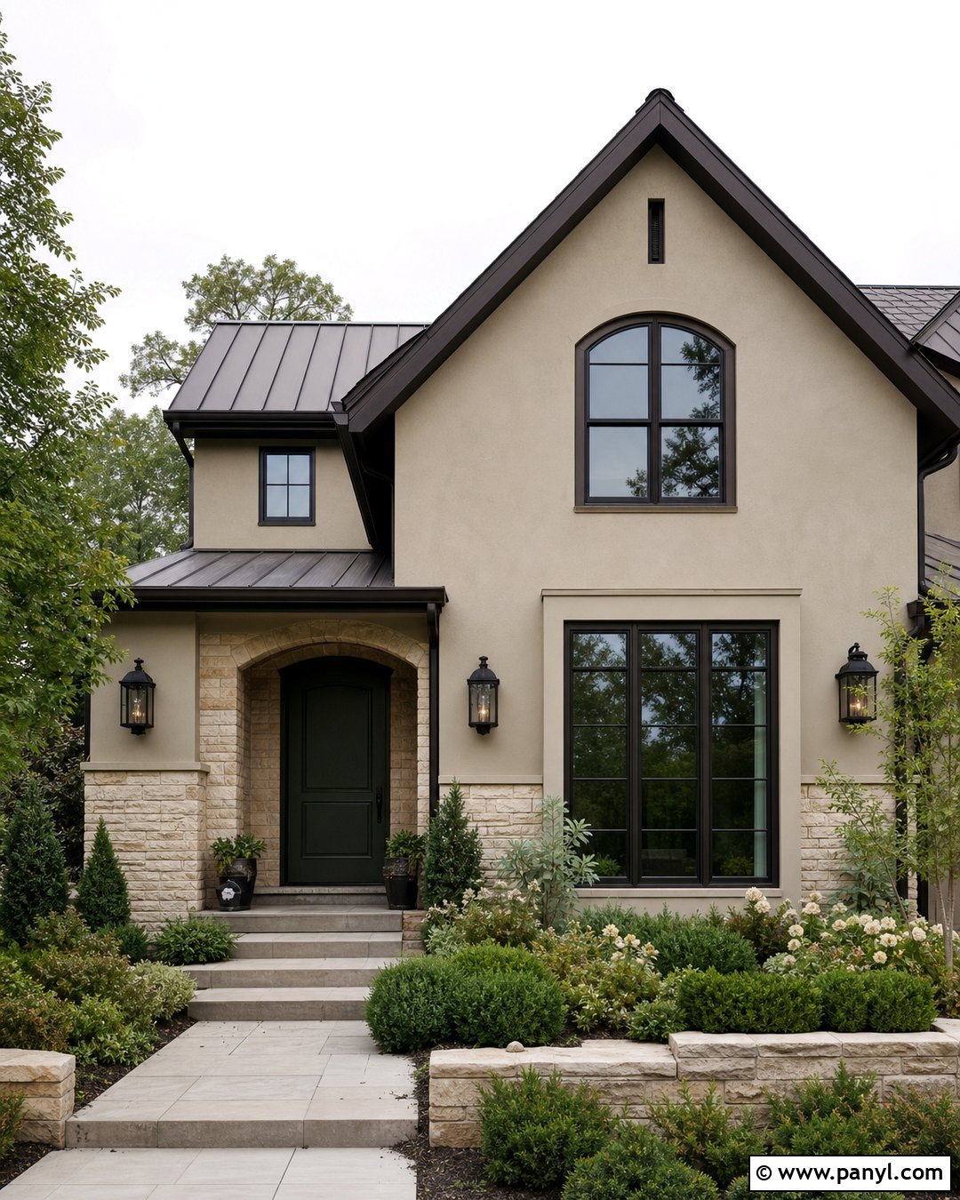 Mushroom Exterior Wall Paint - 35 exterior wall paint ideas
