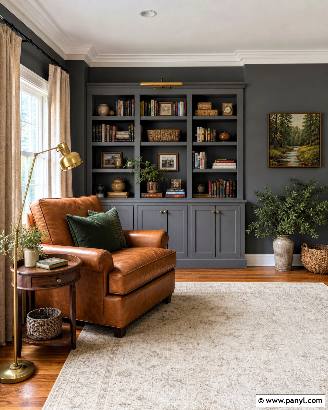 Mushroom Gray Accent Wall - 20 grey accent wall colors