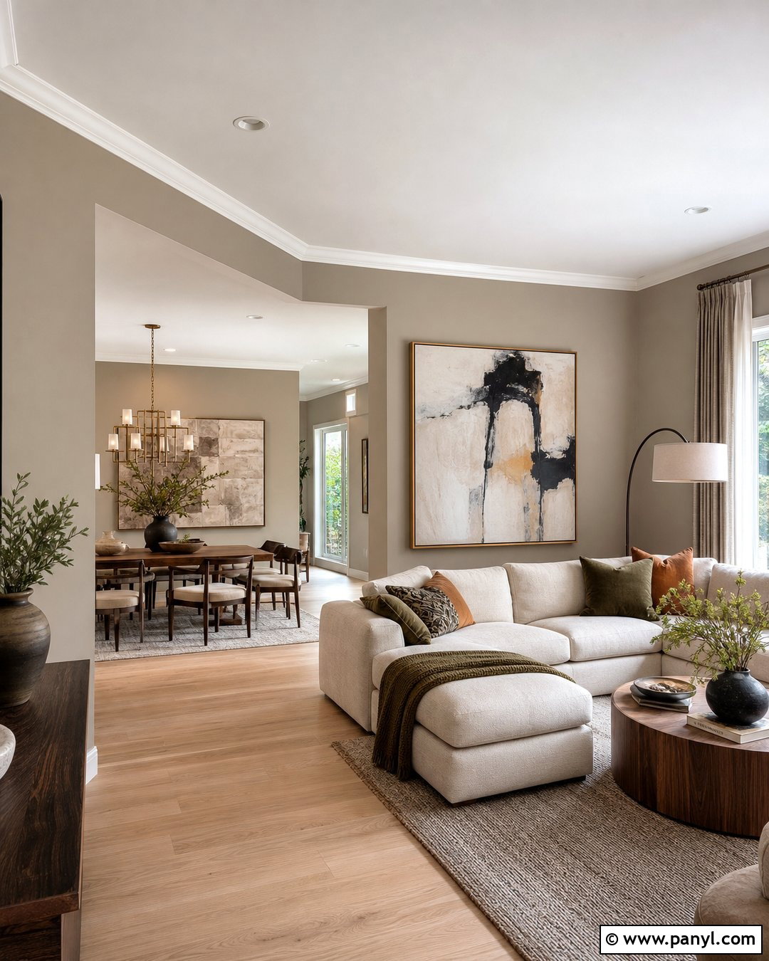 Mushroom Greige Wall Color - 25 Trending Wall Colors 2027