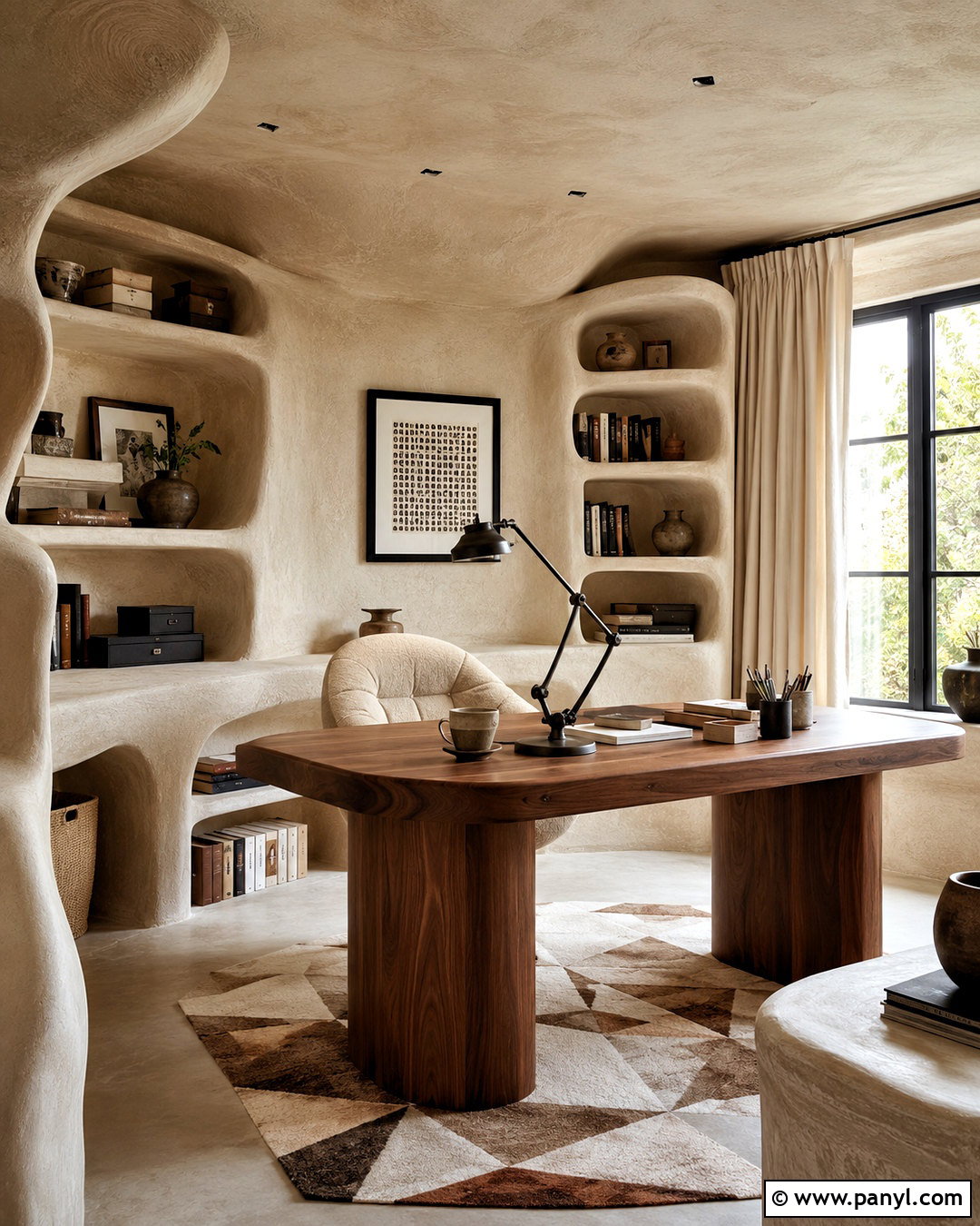 Mushroom Home Office Wall Color - 40 Room Wall Color Ideas