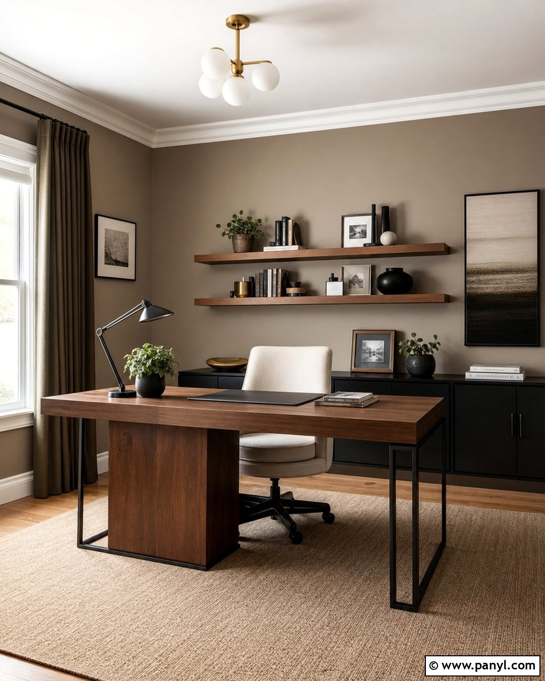 Mushroom Home Office Walls - 20 Mushroom Colour Walls