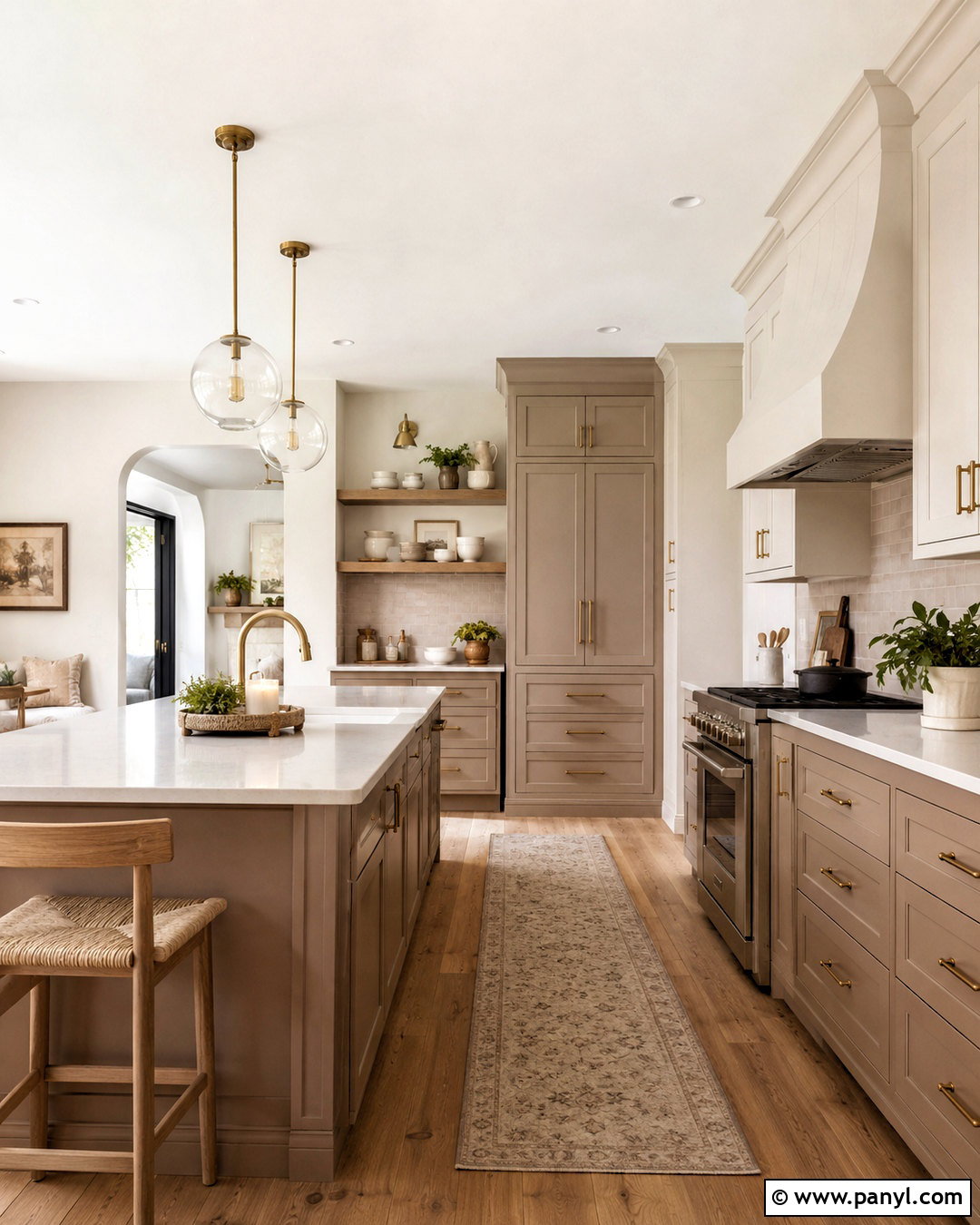 Mushroom Kitchen Paint Color - 20 neutral kitchen paint colors