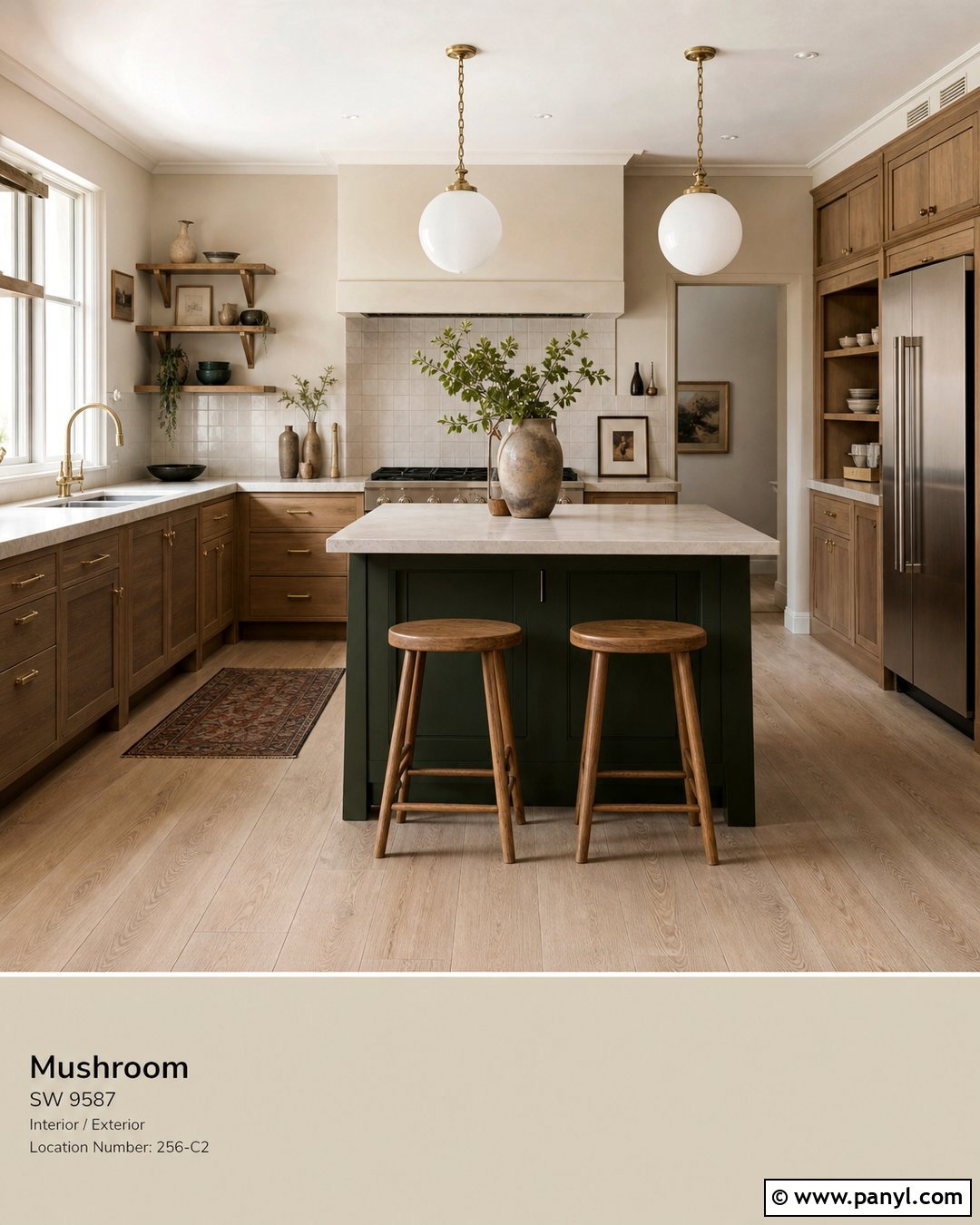 Mushroom Kitchen Walls - 20 Neutral Paint Colors For Kitchen Walls
