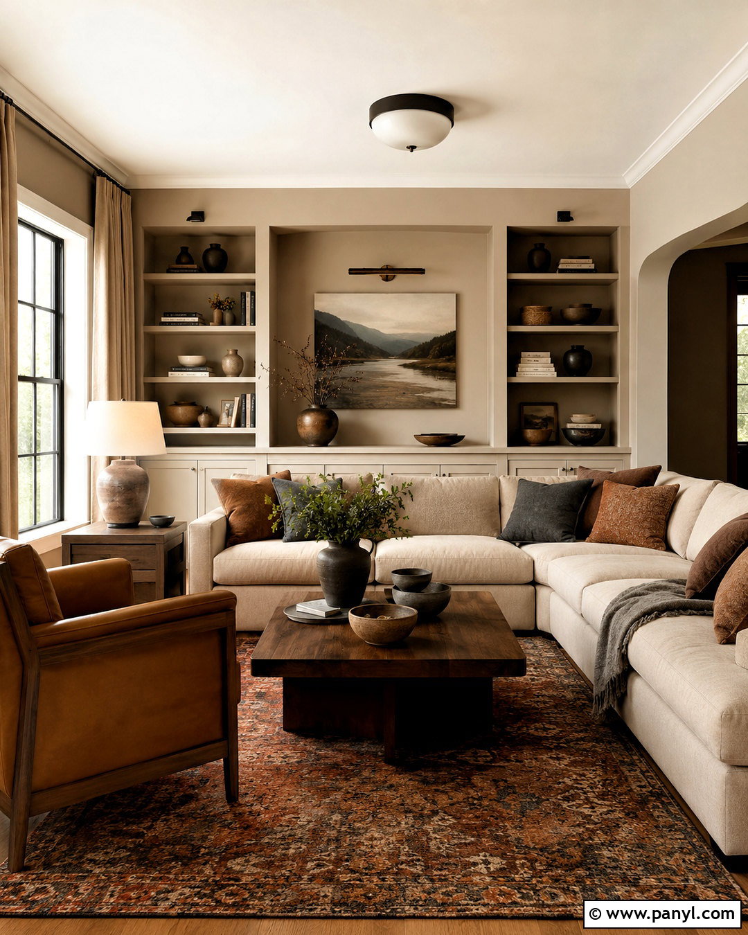 Mushroom Living Room Paint - 20 popular paint colors for living room ideas