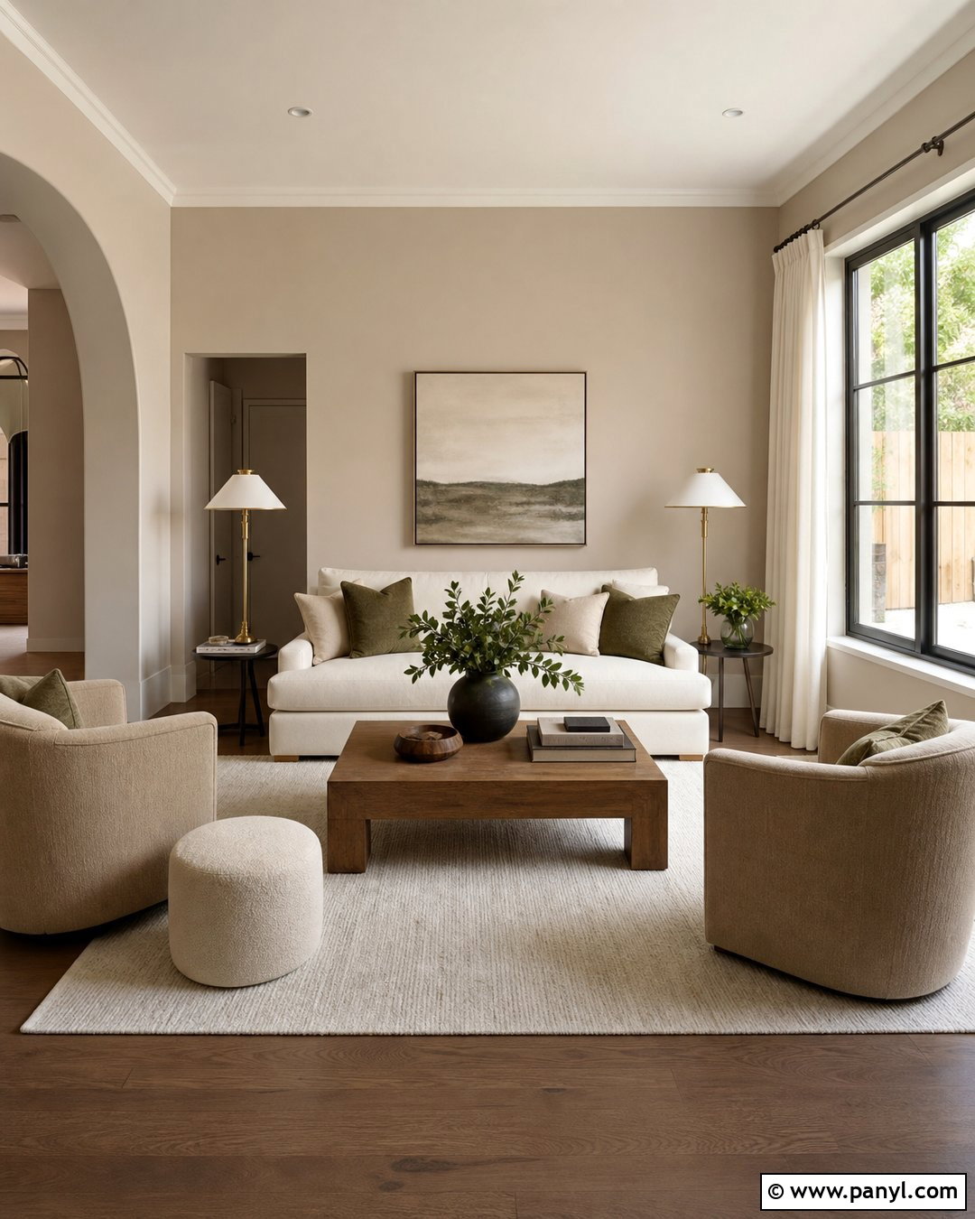 20 Mushroom Colour Walls for Warm, Earthy Modern Rooms