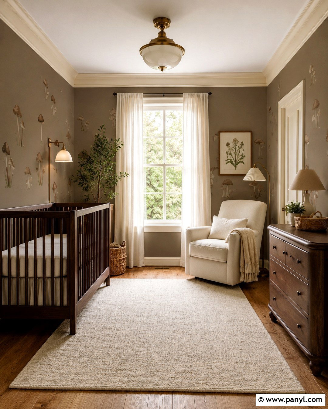 Mushroom Nursery Walls - 20 Baby Nursery Wall Colors