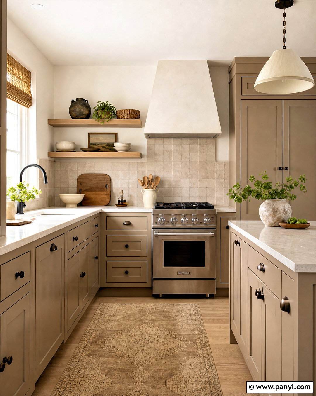 Mushroom Small Kitchen - 20 small kitchen paint colors