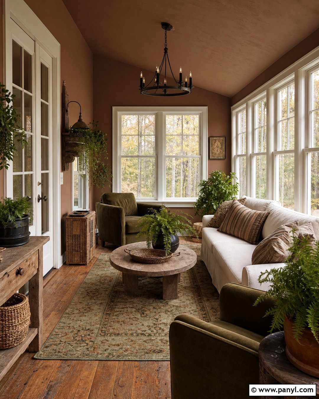 Mushroom Sunroom Walls - 30 sunroom wall colors