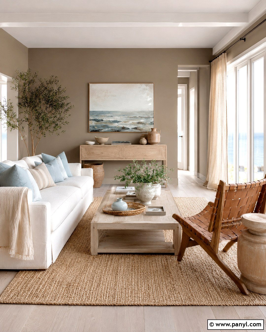Mushroom Taupe Accent Wall - 20 Coastal Accent Wall Colors